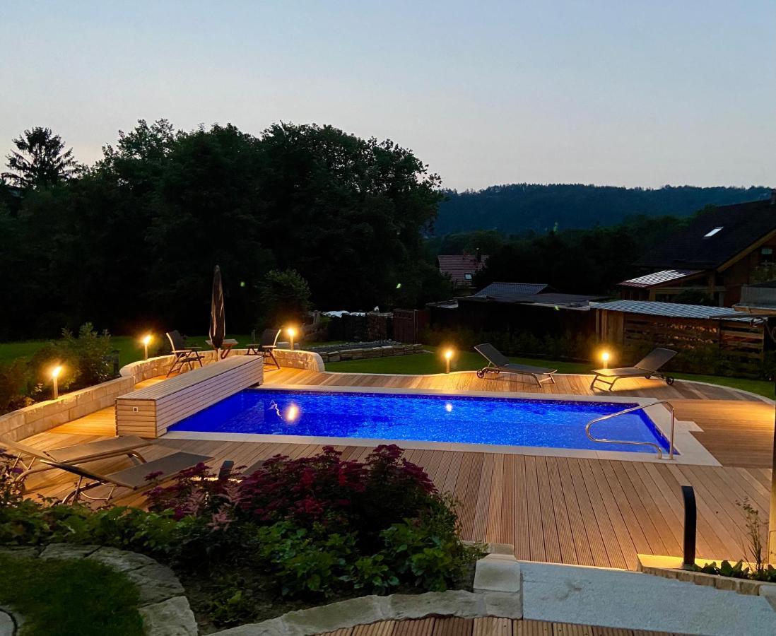 Landhaus Waltersdorf - Pool & Wellness Bad Schandau Extérieur photo