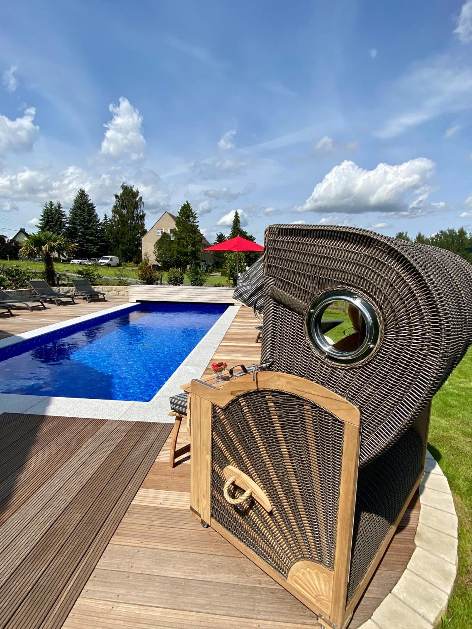 Landhaus Waltersdorf - Pool & Wellness Bad Schandau Extérieur photo